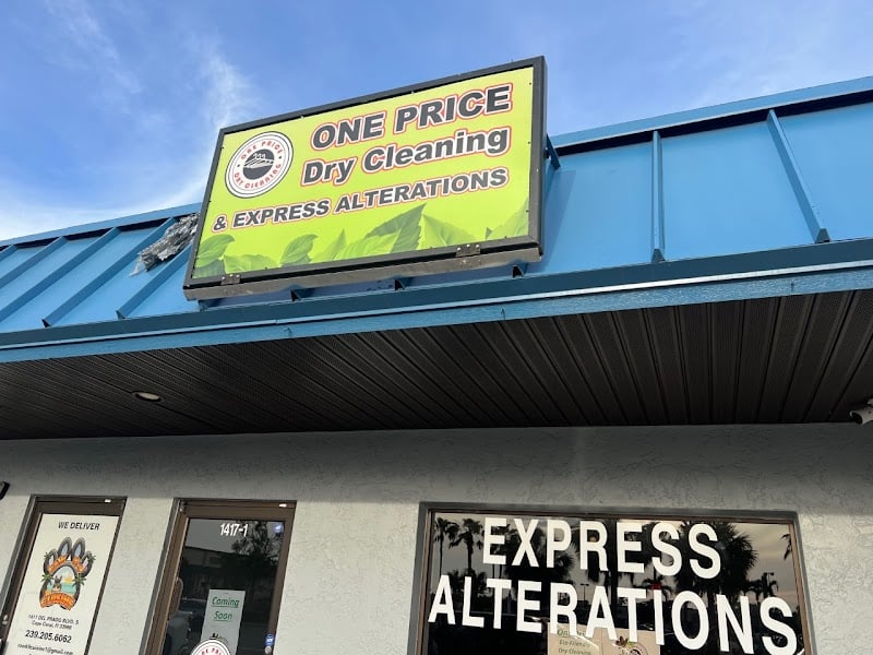 One Price Dry Cleaners Express Alterations - Laundromat in FL 33990