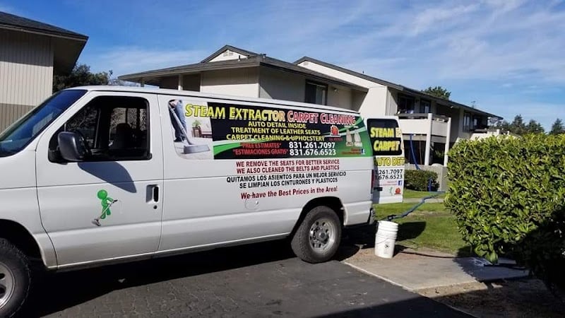 Steam extractor carpet cleaning auto detail inside - Laundromat in CA 93906