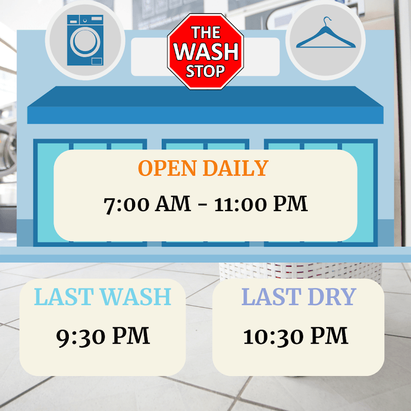 The Wash Stop Laundry - Laundromat in CA 94041